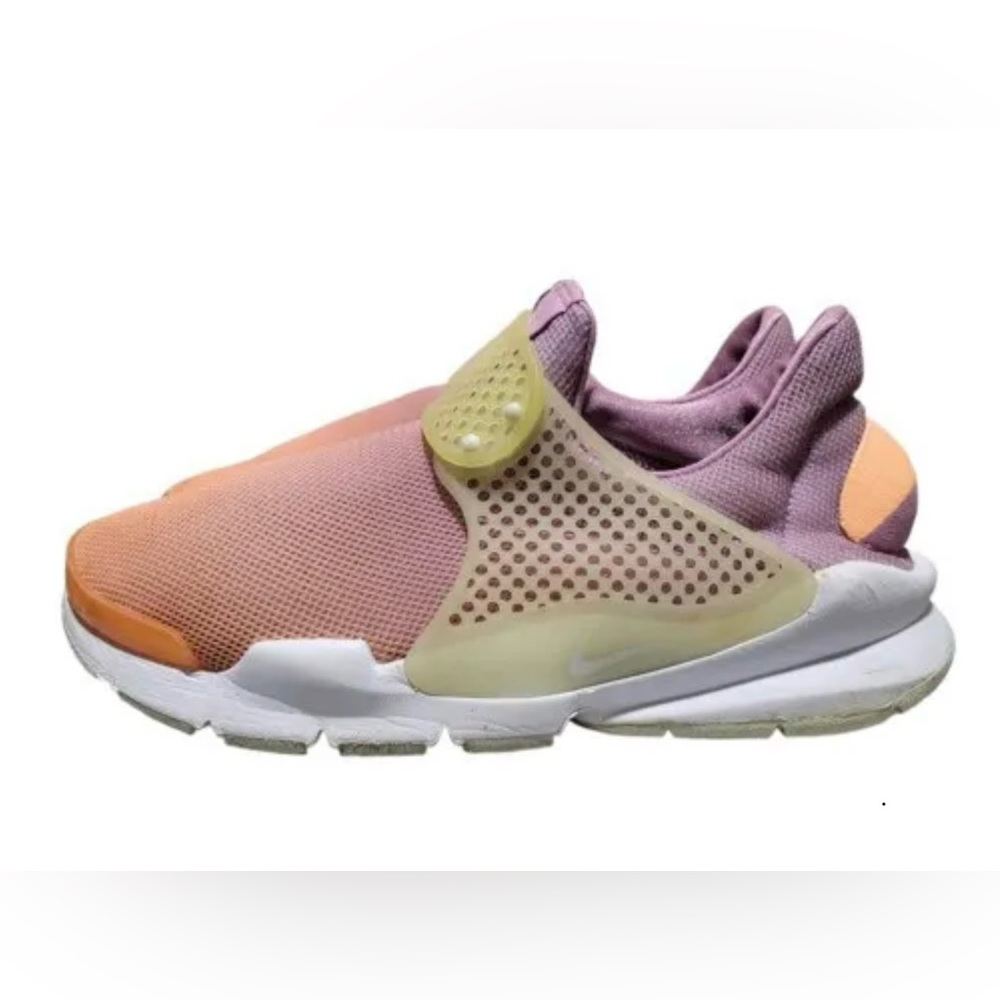 Nike Sock Dart Multicolor Slip On Running Shoe BR Sunset Glow Women 9